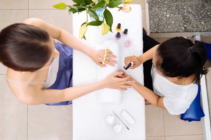 nail salon disinfection